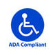 Accucold ADA305AFTBC 19" Solid Door Medical Undercounter Freezer, 2.47 cu. ft.
